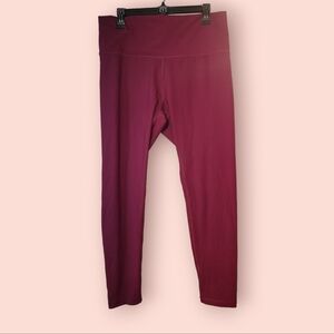 Calia Power Sculpt High Waist Legging Pomegranate Punch Workout Active wear XL